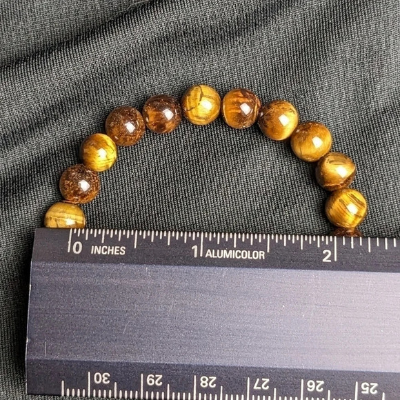 New Tigers eye stretch bracelet, 8mm - Picture 4 of 8